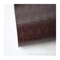 Crocodile pattern embossing PVC sofa leather material